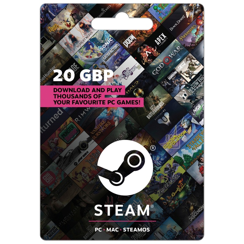 Steam £20 Gift Card