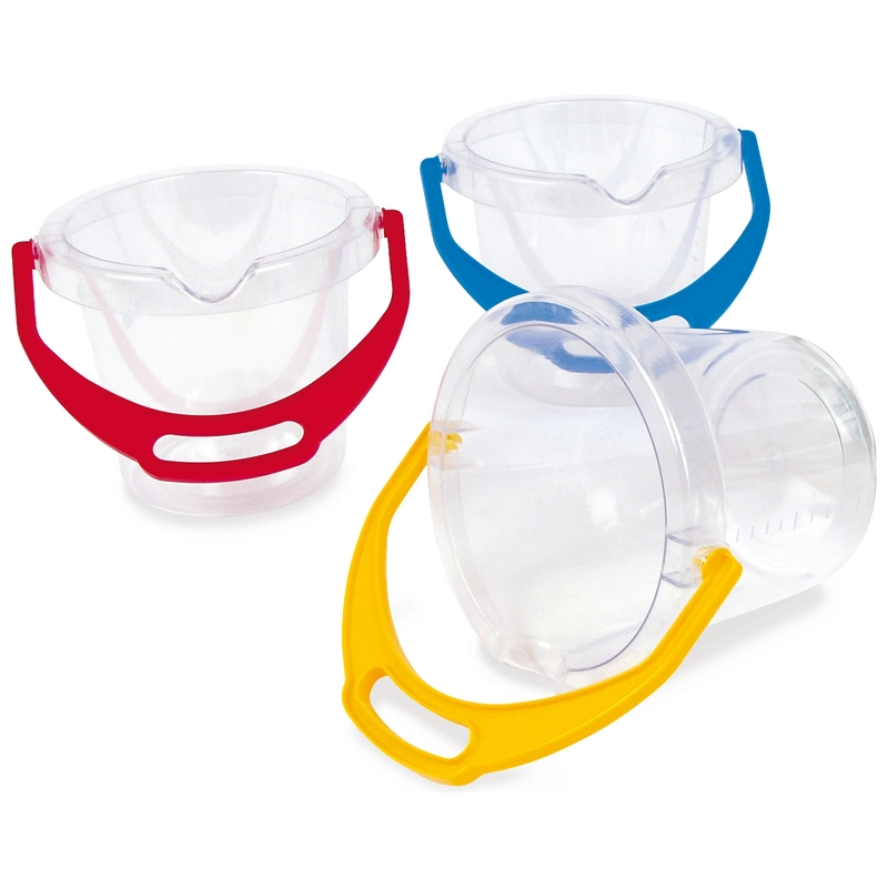 Dantoy Clear Beach Bucket 13cm for kids UK
