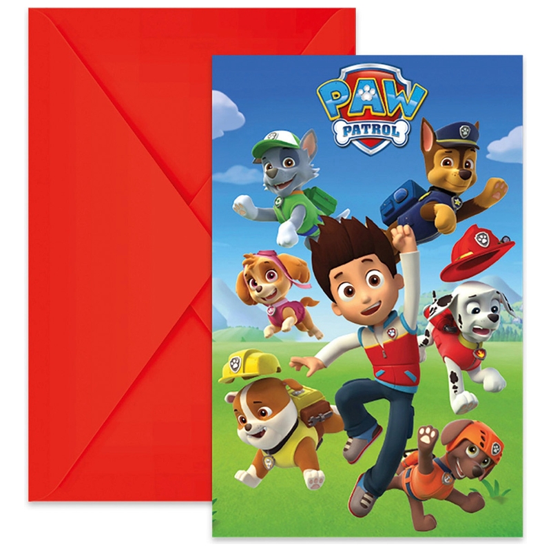 La Pat'Patrouille - Cartons d'Invitations