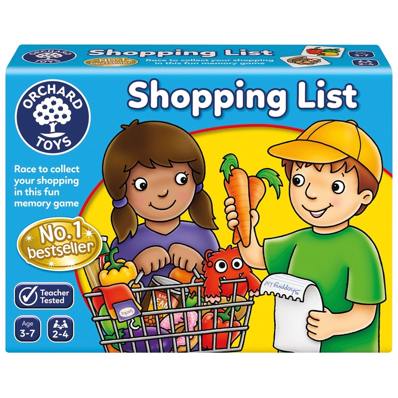 Orchard Toys Educational Game Shopping List