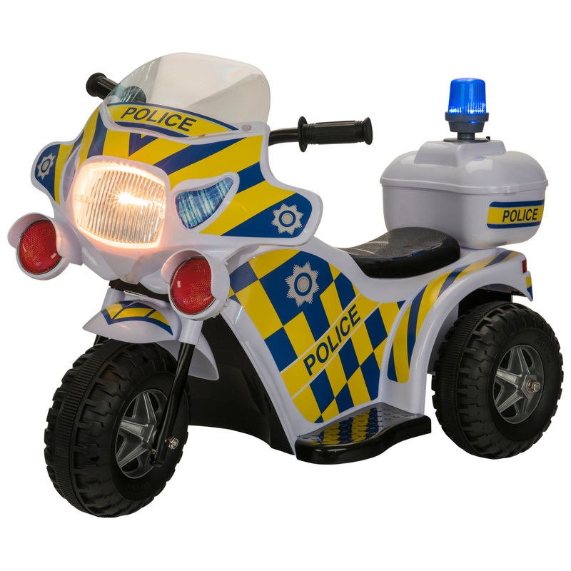 Police Motorcycle 6V Electric Ride On