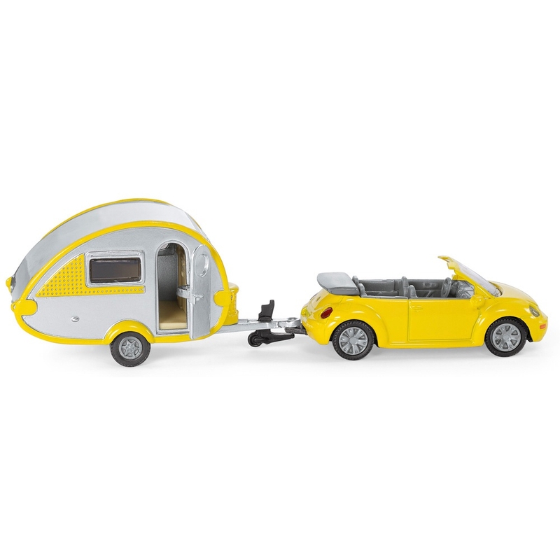 Siku - Volkswagen Beetle avec Caravane