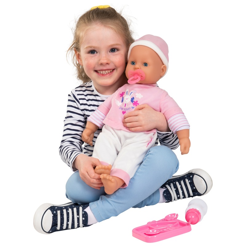 Dolls World Tilly Sprekende Pop 46 cm roze