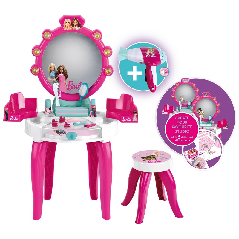 Barbie - Coiffeuse et Tabouret