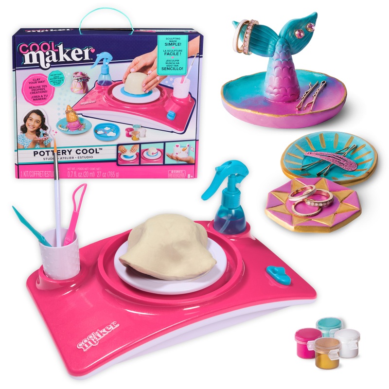 Cool Maker Pottenbak Set Pottery Cool met Draaischijf en Toebehoren