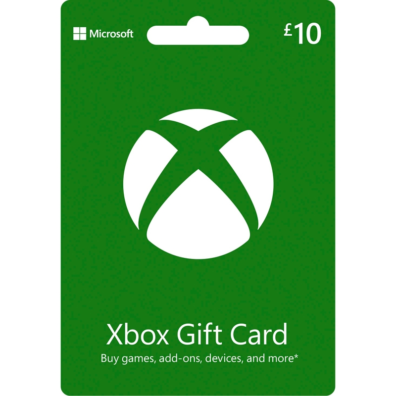 Xbox £10 Gift Card