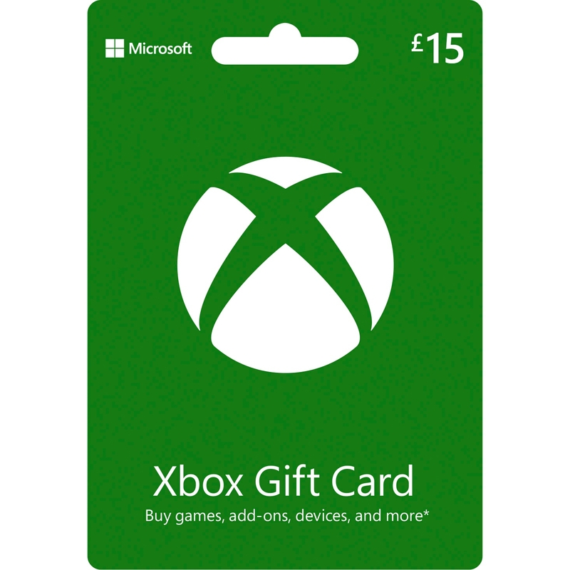 Xbox £15 Gift Card