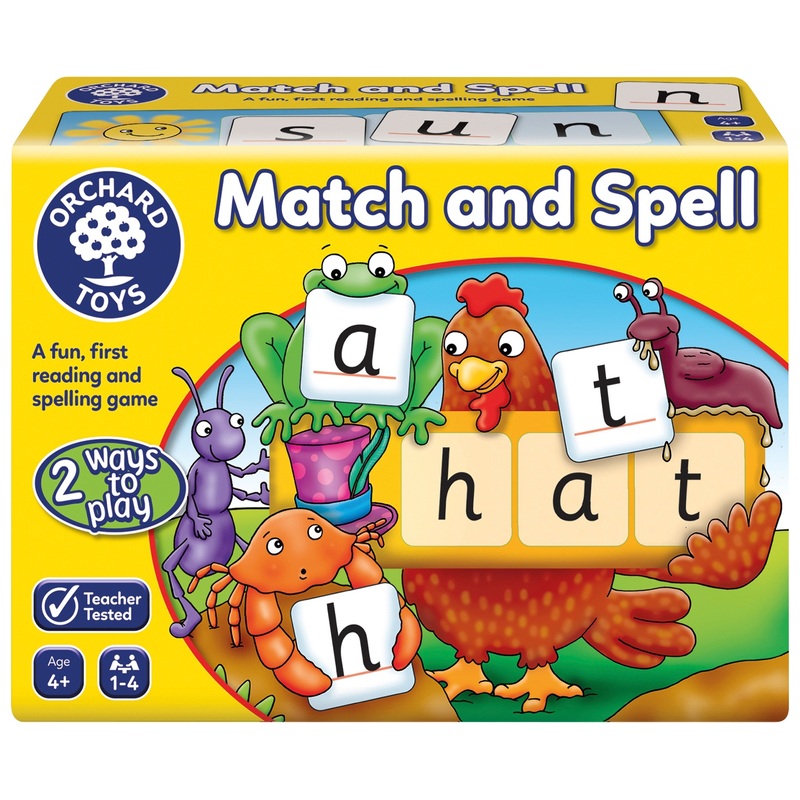 Orchard Toys Educational Game Match and Spell Smyths Toys UK