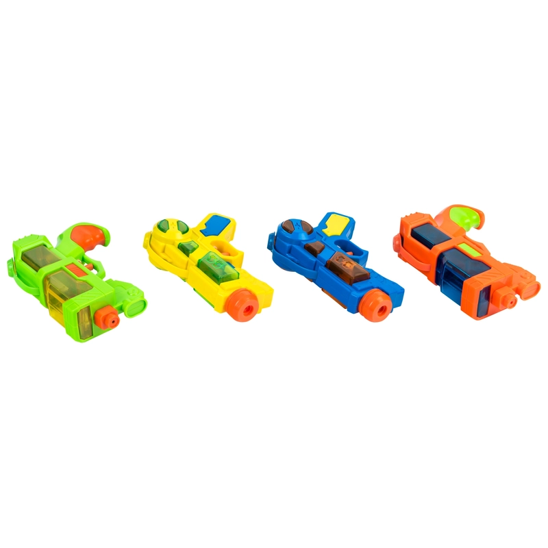 Close up of Kwik Grip water blaster mechanism