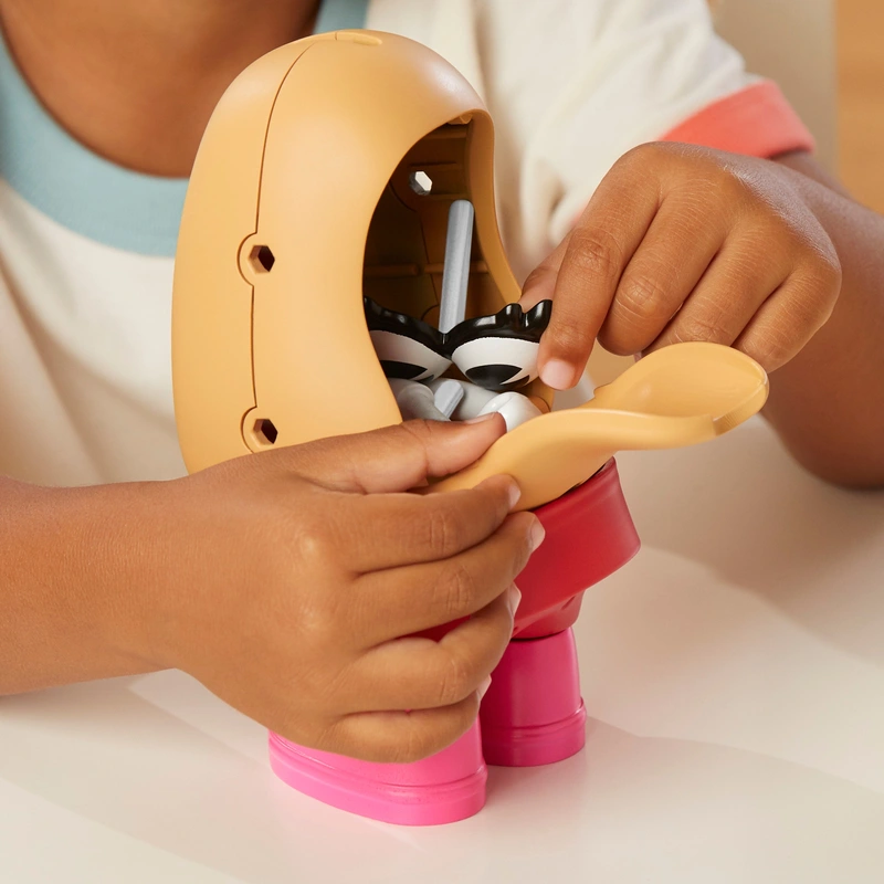 Detailed view of Mrs. Potato Head features UK