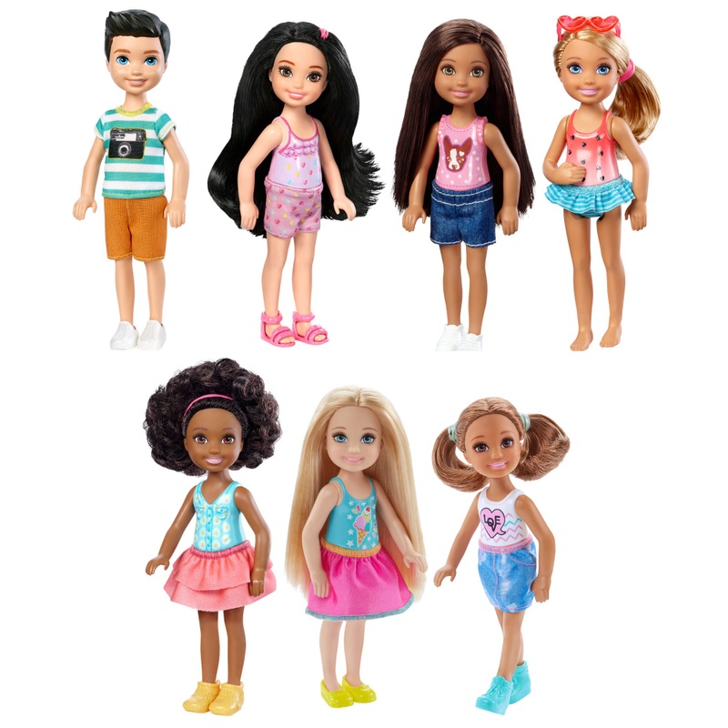 Barbie Club Chelsea Pop Beach Collection assorti