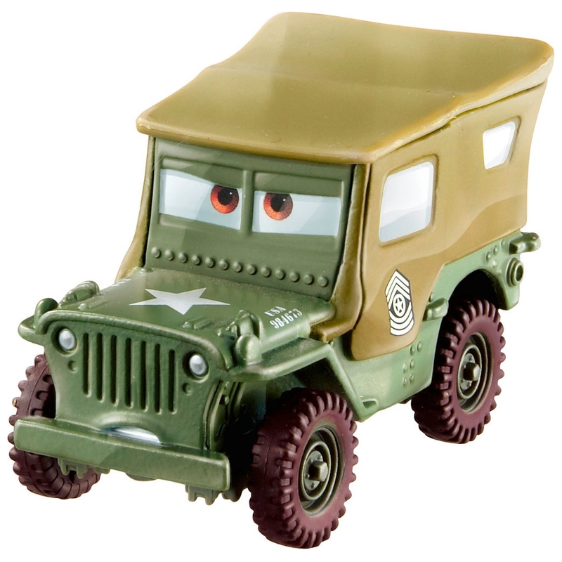 Disney Pixar Cars 1:55 Scale Sarge Diecast