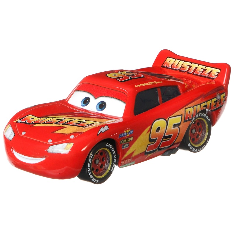 Disney Pixar - Cars Véhicule 1/55 Flash McQueen Rusteze