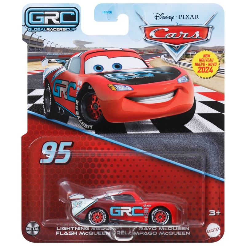 Disney Pixar Cars Global Racers Cup Lightning McQueen 1:55