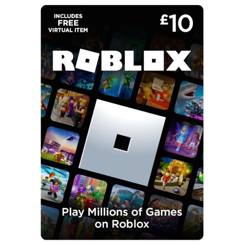 Roblox Marketplace £10 Gift Card (Physical Card)