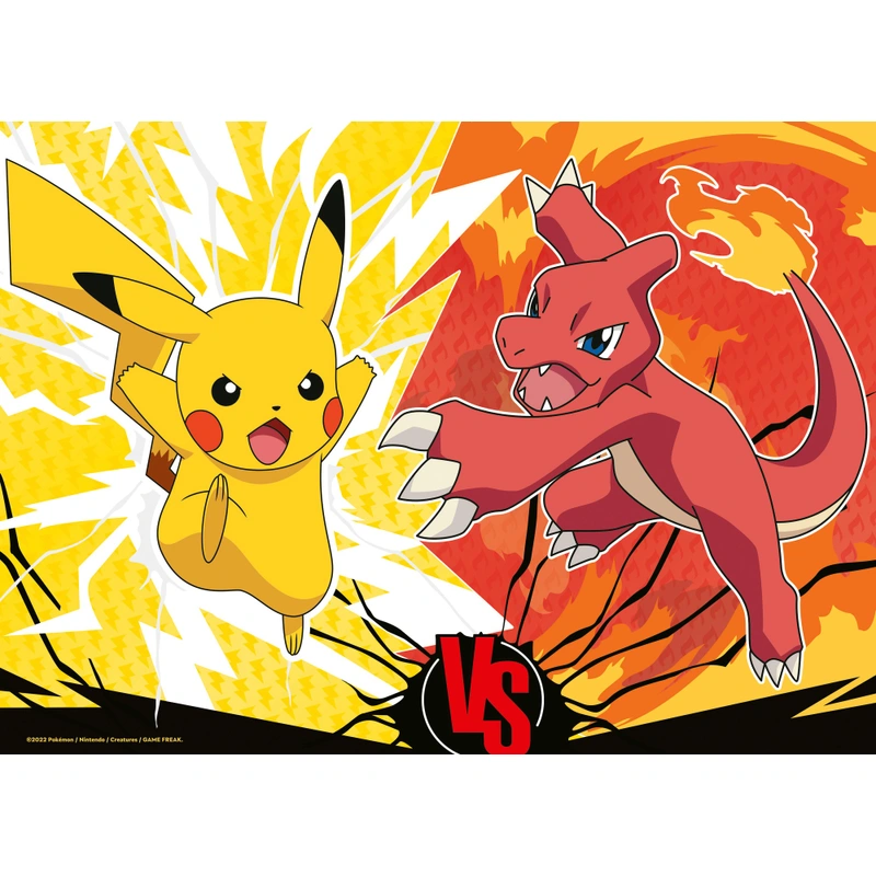 Pokemon Ravensburger Pokémon Jigsaw Puzzles Bumper Pack 4 x 100 Pieces Assortment view 3