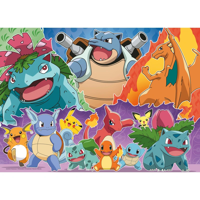 Pokemon Ravensburger Pokémon Jigsaw Puzzles Bumper Pack 4 x 100 Pieces Assortment view 5