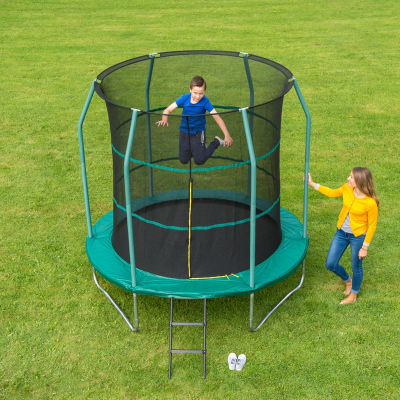 Durable jumping mat of 8ft trampoline UK