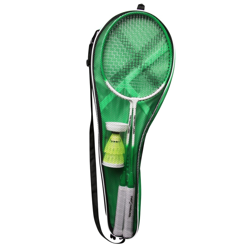 Ensemble de Badminton 2 Raquettes et Volants