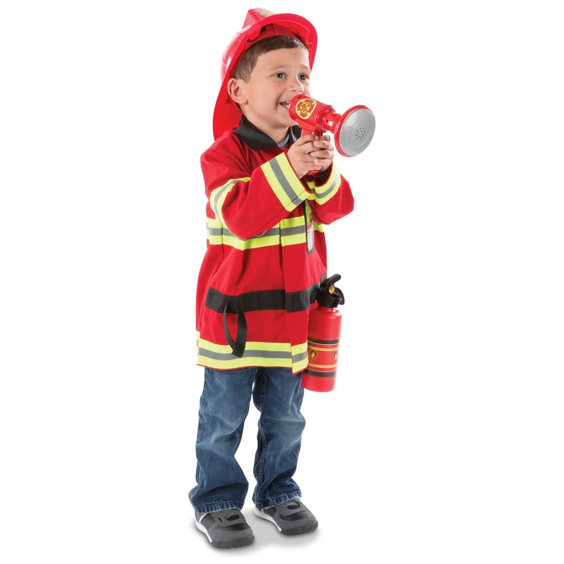 Melissa & Doug - Déguisement Pompier 3-6 Ans