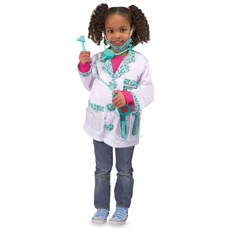 Melissa & Doug Costume Doctor Dress-Up Set