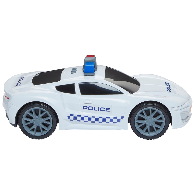 Super Wheelz Speelgoedauto Politieauto met Licht en Geluid