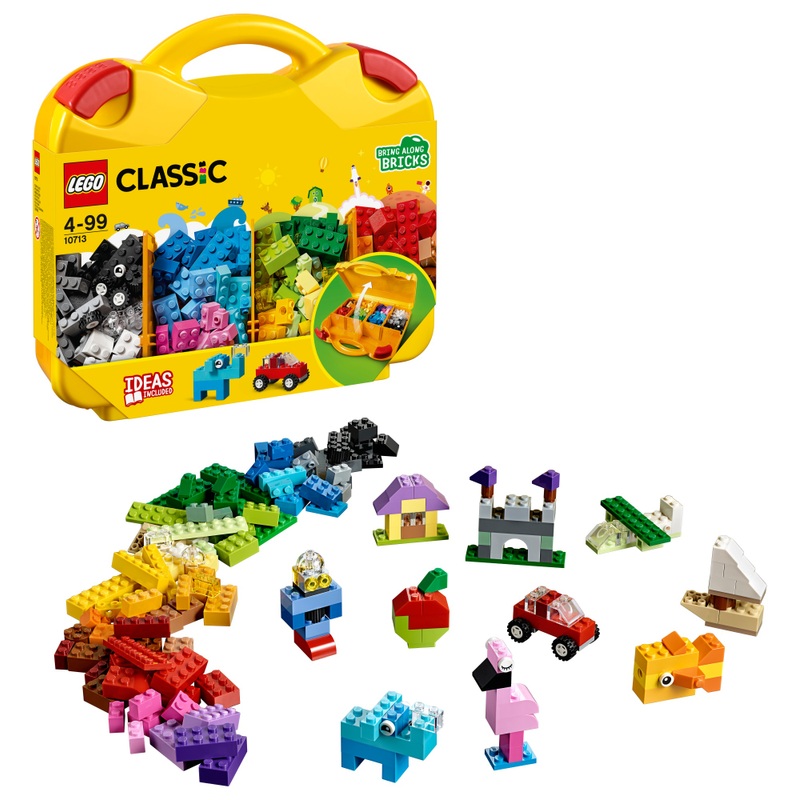 LEGO Classic 10713 Creative Suitcase Classic Building Bricks Set