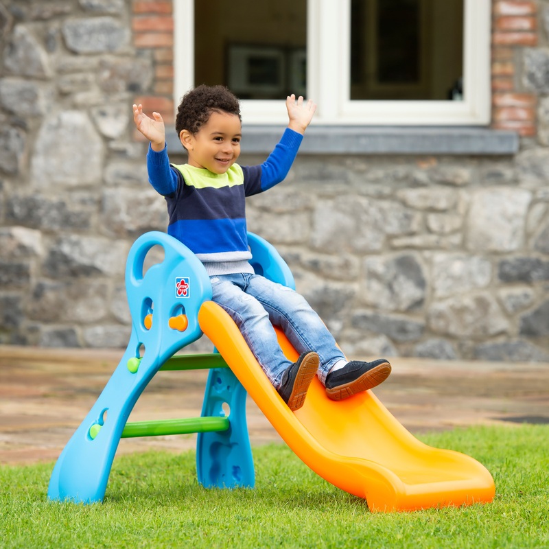 Qwikfold Baby Glijbaan Climb'N Slide 105 cm oranje