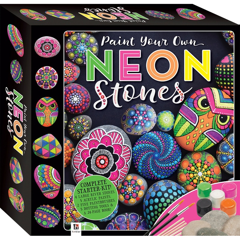 Paint Your Own Kit Neon Stones