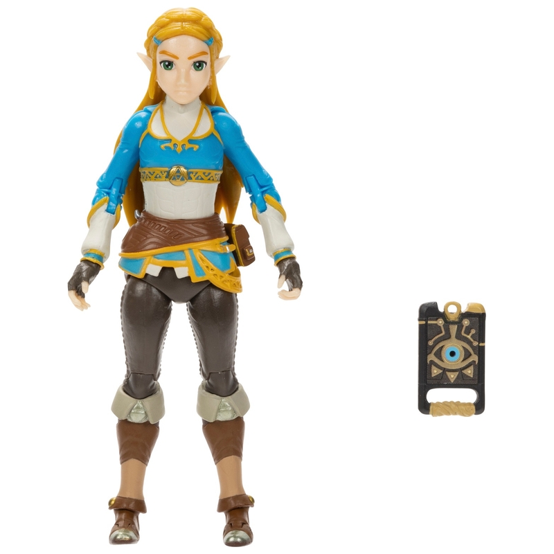 Nintendo The Legend of Zelda Figuur Prinses Zelda met Shiekah-Seen 10 cm