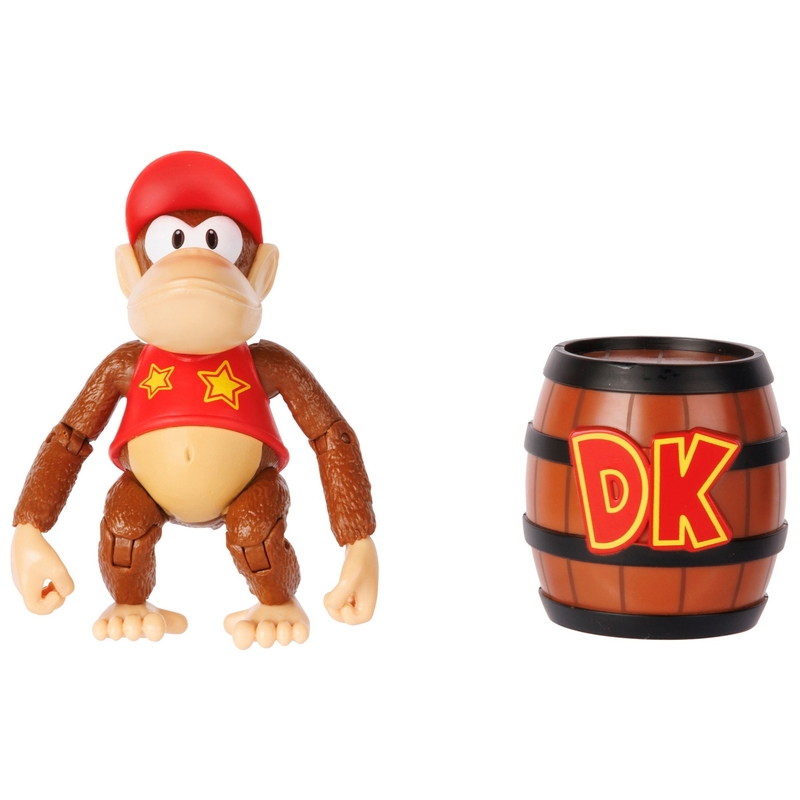 Nintendo Super Mario Donkey Kong Action Figure Diddy Kong 10cm