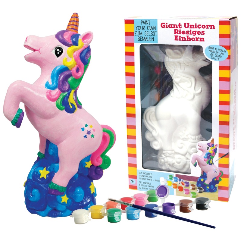 Paint Your Own - Licorne Géante à peindre