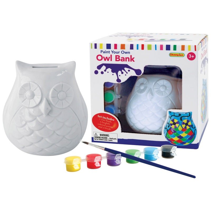 Paint Your Own uilenspaarpot