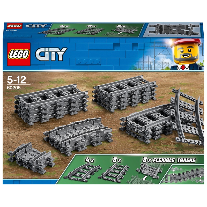 LEGO City 60205 Treinrails Set