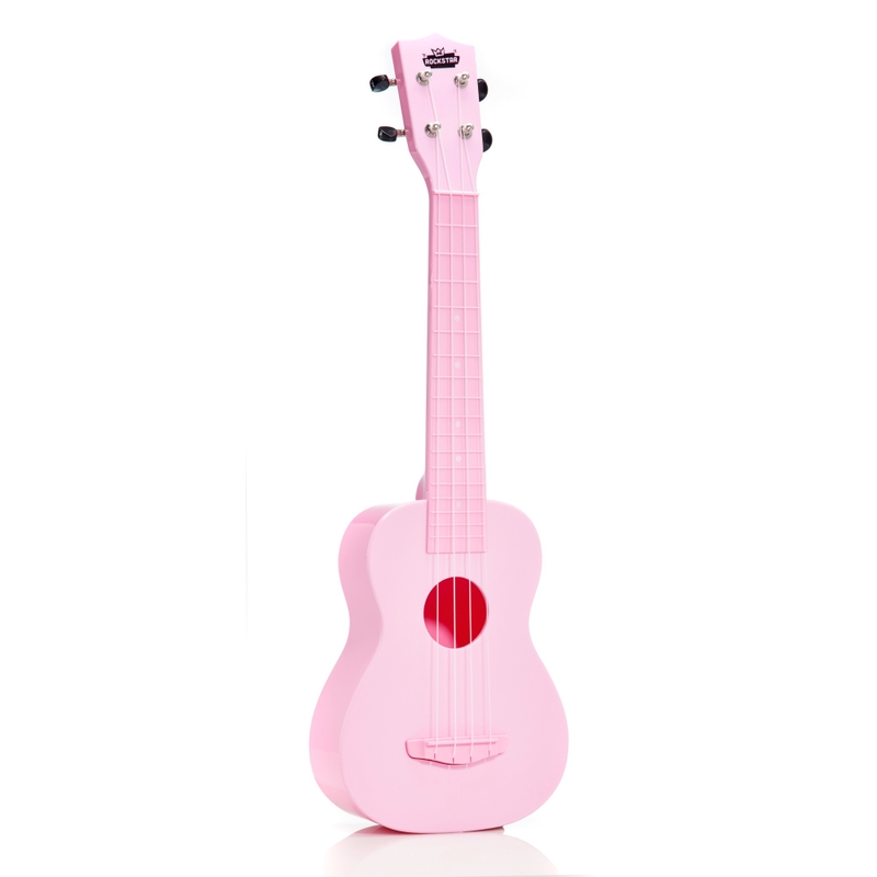 Rockstar Junior Ukulele 50 cm roze