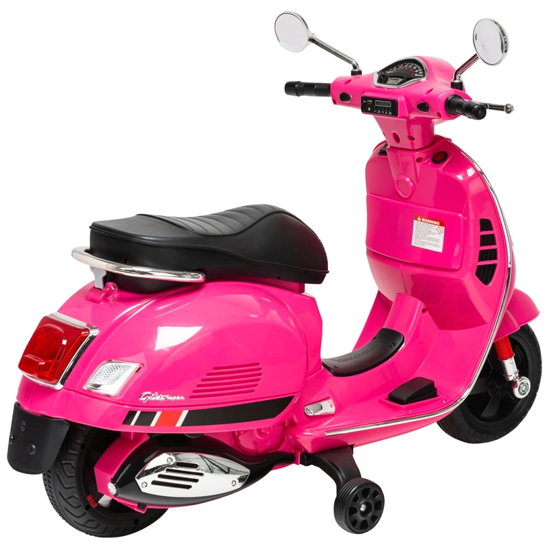 Vespa GTS ride on seat details