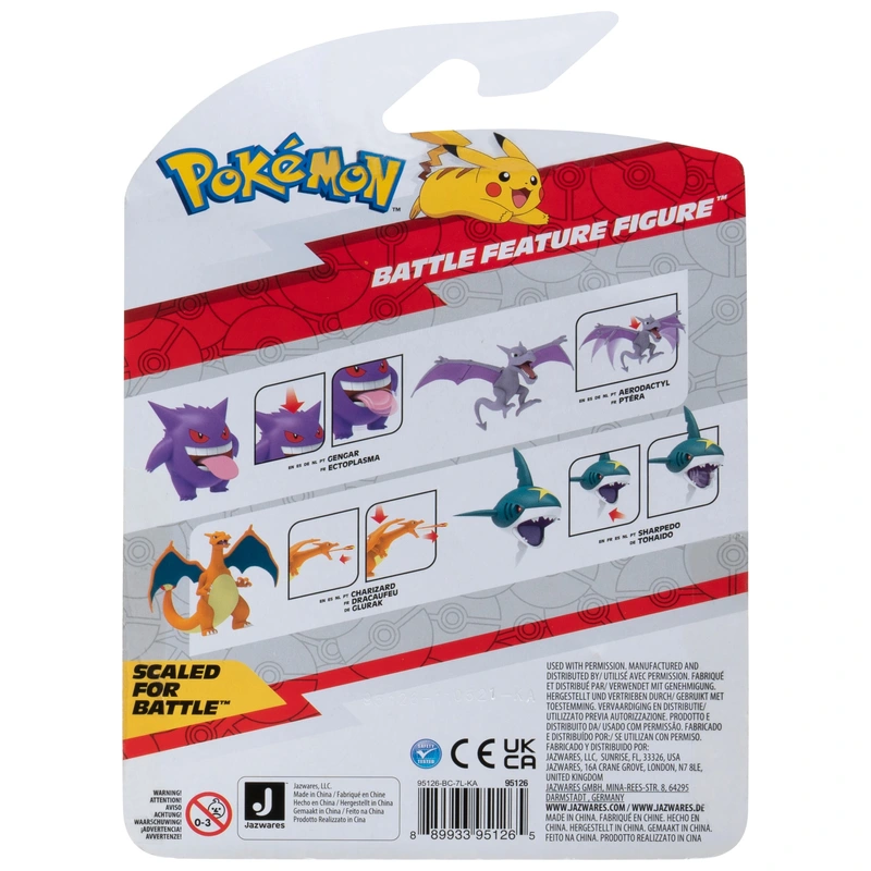 Pokemon Pokémon Deluxe Action Gengar Battle Feature Figure 11cm view 6