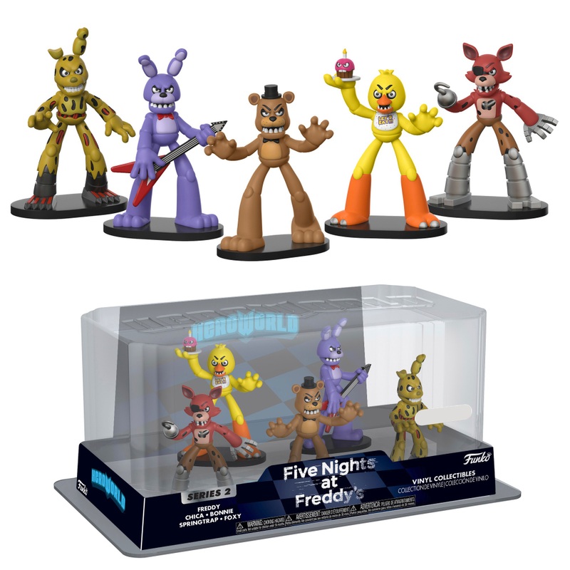 Funko POP! Figuren HeroWorld: Five Nights at Freddy's Set van 5