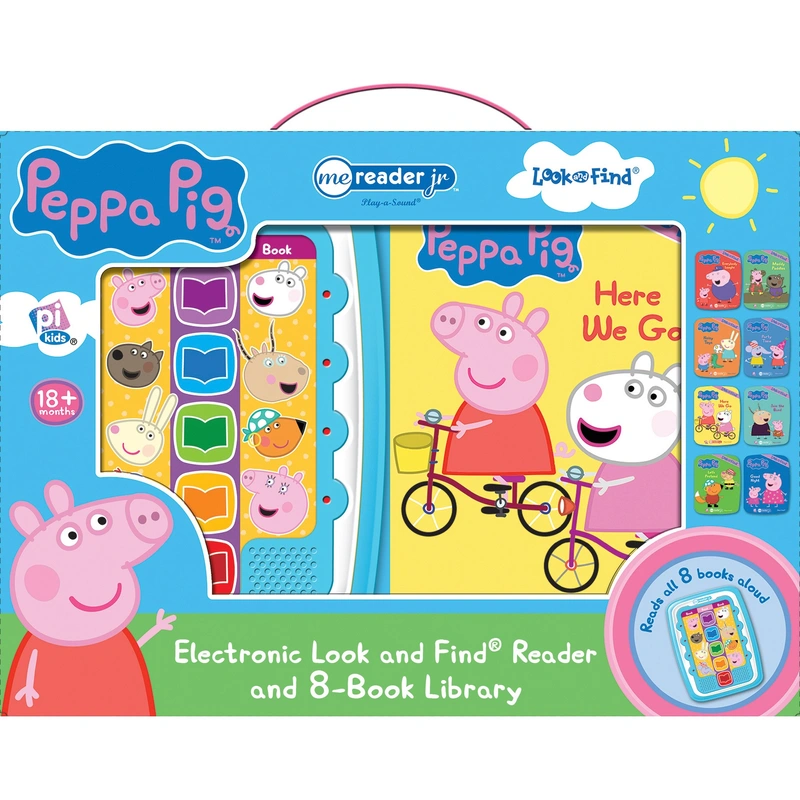 Peppa Pig Electronic Me Reader and 8 book set UK