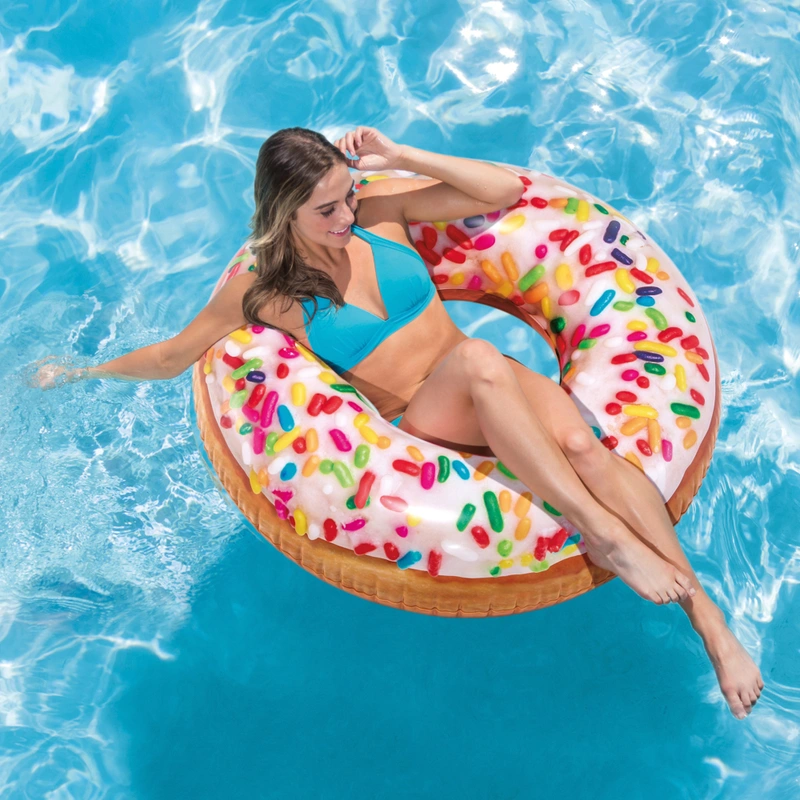 Intex Rainbow Sprinkle Donut Pool Float UK