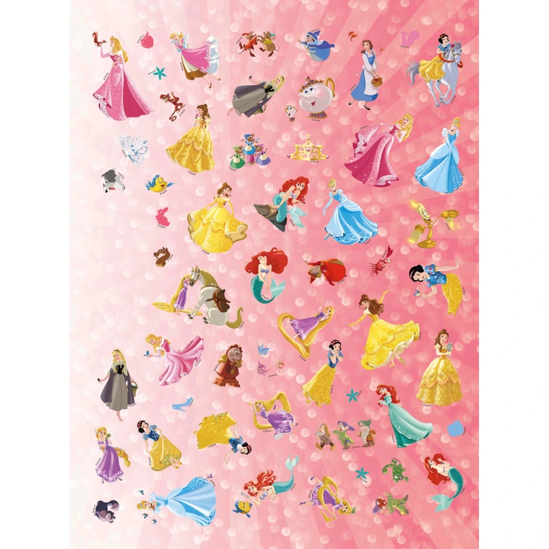 Full set of Disney Princess colouring and sticker accessories
