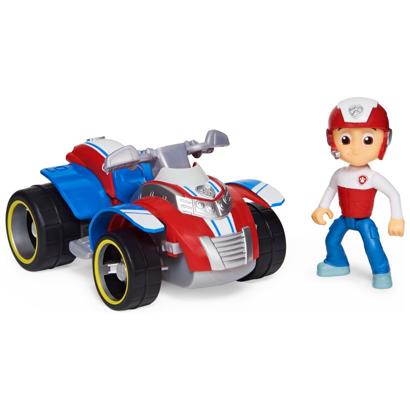 La Pat'Patrouille - Figurine Ryder Et Son Quad
