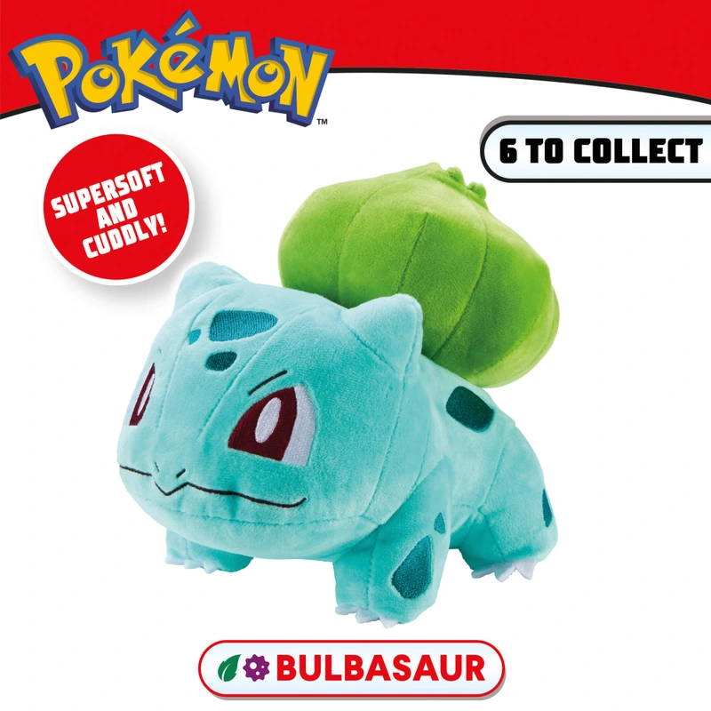 Pokemon Pokémon Bulbasaur Plush 20cm view 6