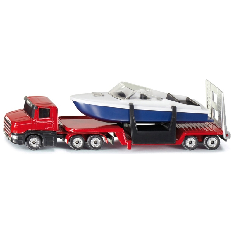 SIKU Super - 1613 Dieplader met boot
