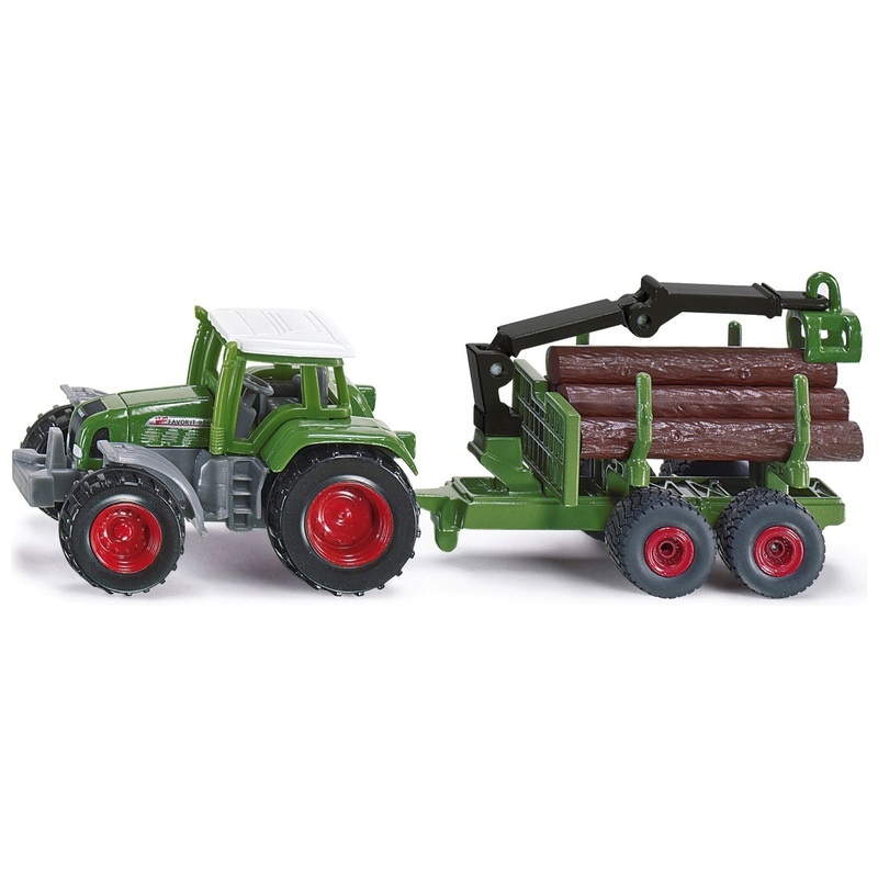 Siku - Tracteur avec Remorque Forestière | Smyths Toys France