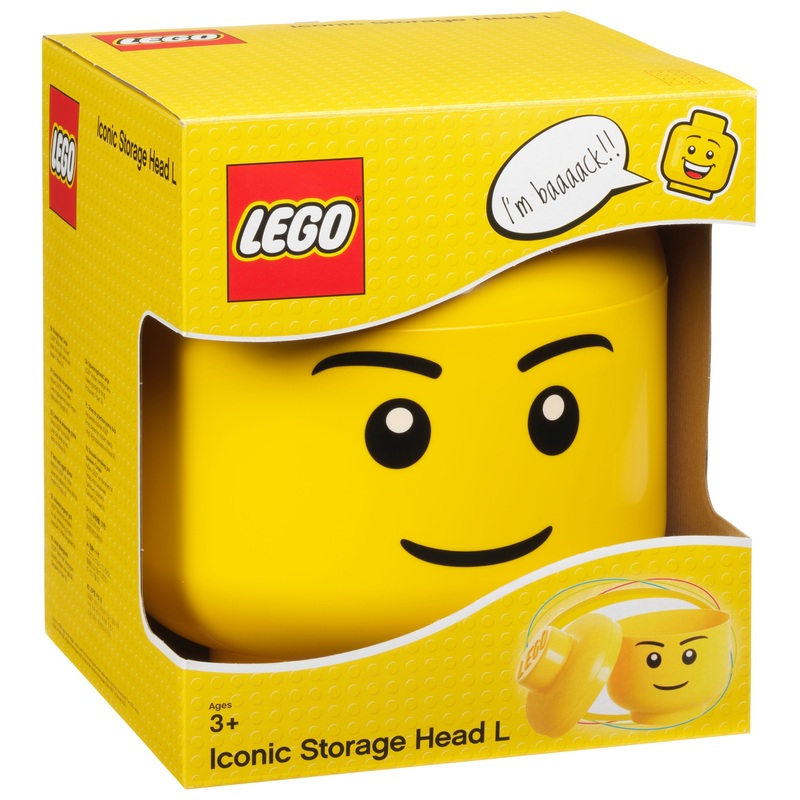 LEGO 4032 Grande Boîte de Rangement en Forme de Tête - Format Large