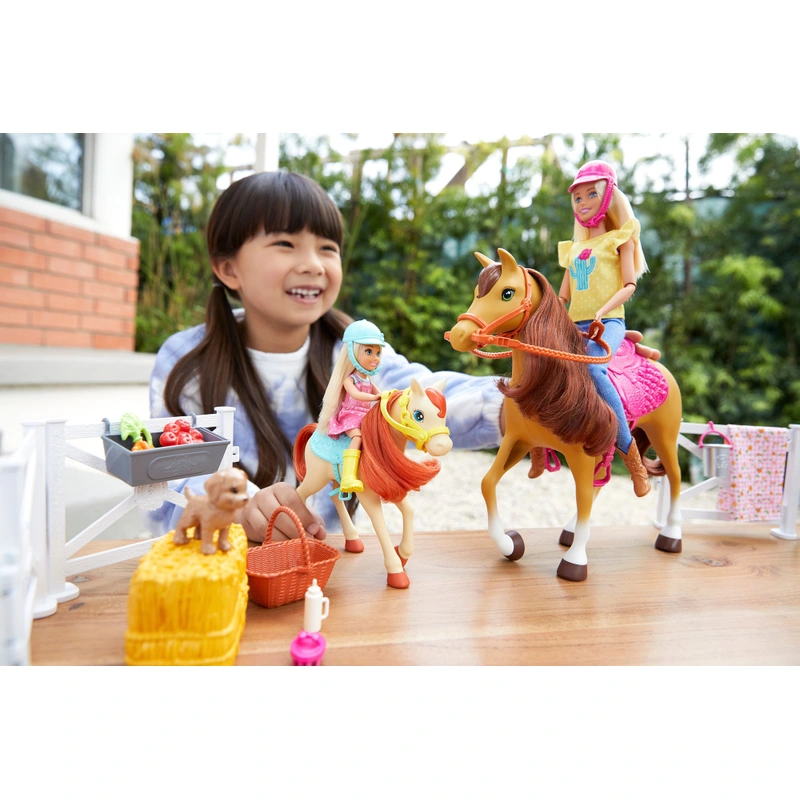 Barbie doll riding horse playset UK