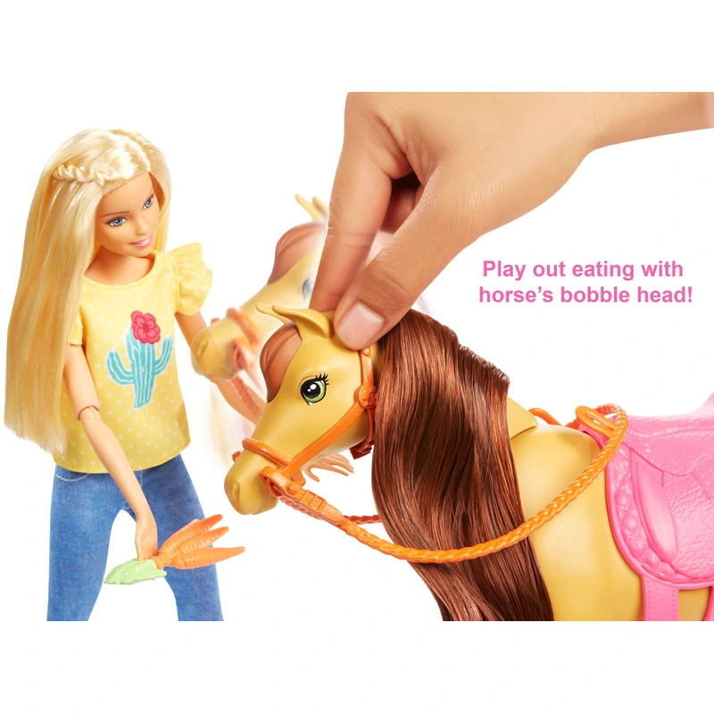 Boxed Barbie Hugs 'n' Horses set UK