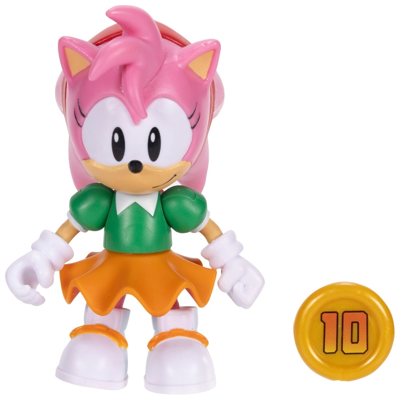 Sonic Figuur Amy met Munt accessoire
