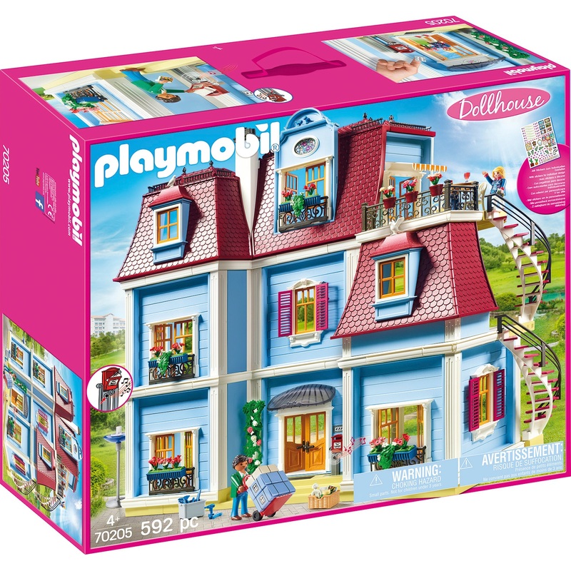 Playmobil - Dollhouse 70205 Grande Maison Traditionnelle